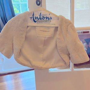 Carolina Herrera Mink Bolero XS-S